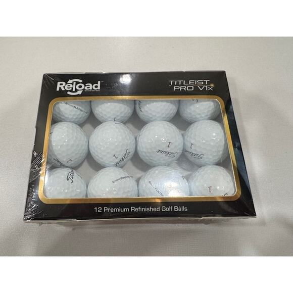 Reload Refinished Titleist Pro V1x Golf Balls - Picture 1 of 2
